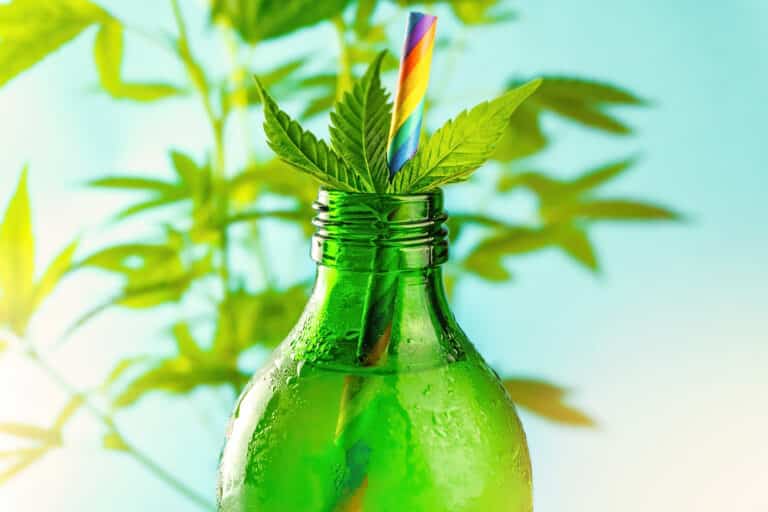 Les boissons CBD